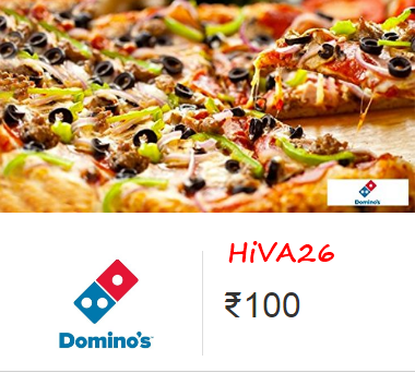 dominos instant voucher at amazon with discounts hiva26