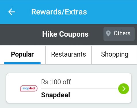 hike snapdeal coupon 100rs for free hiva26