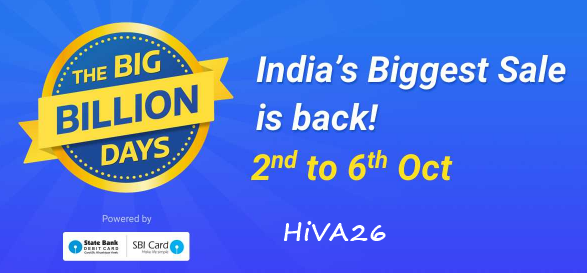 flipkart big billion days october 2016 offers hiva26